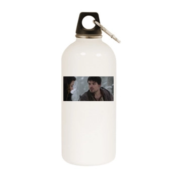 Jesse Hutch White Water Bottle With Carabiner