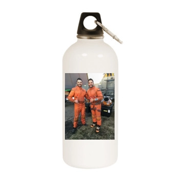 Jesse Hutch White Water Bottle With Carabiner