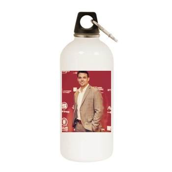 Jesse Hutch White Water Bottle With Carabiner