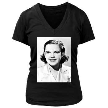 Judy Garland Women's Deep V-Neck TShirt