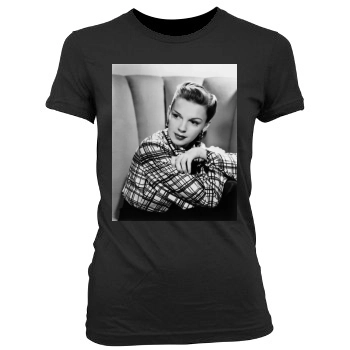 Judy Garland Women's Junior Cut Crewneck T-Shirt