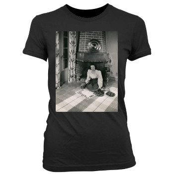 Judy Garland Women's Junior Cut Crewneck T-Shirt