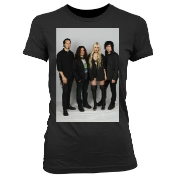 Taylor Momsen Women's Junior Cut Crewneck T-Shirt