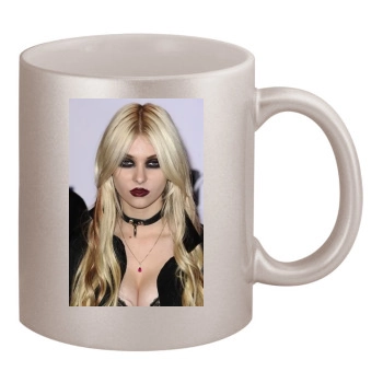 Taylor Momsen 11oz Metallic Silver Mug