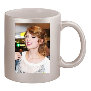 Taylor Swift 11oz Metallic Silver Mug