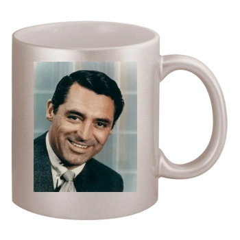 Cary Grant 11oz Metallic Silver Mug