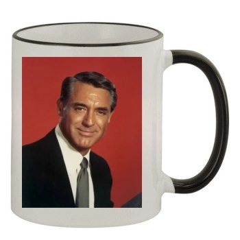 Cary Grant 11oz Colored Rim & Handle Mug