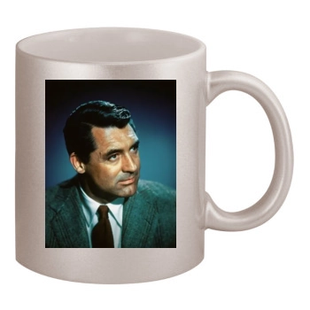 Cary Grant 11oz Metallic Silver Mug