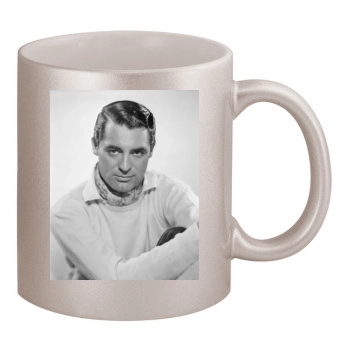 Cary Grant 11oz Metallic Silver Mug