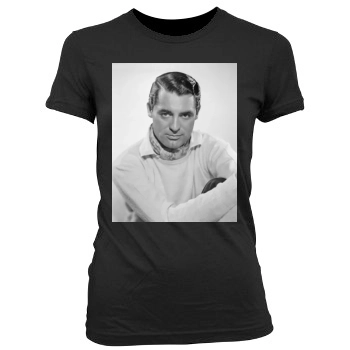 Cary Grant Women's Junior Cut Crewneck T-Shirt