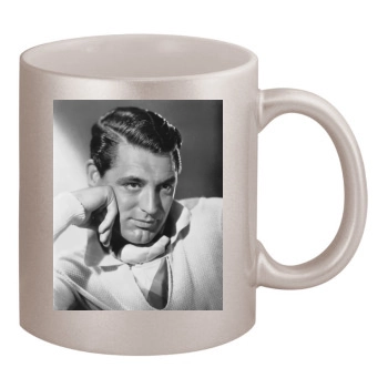 Cary Grant 11oz Metallic Silver Mug