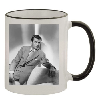 Cary Grant 11oz Colored Rim & Handle Mug