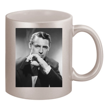 Cary Grant 11oz Metallic Silver Mug