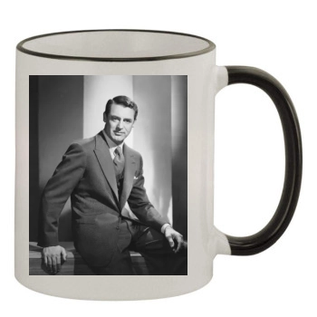 Cary Grant 11oz Colored Rim & Handle Mug