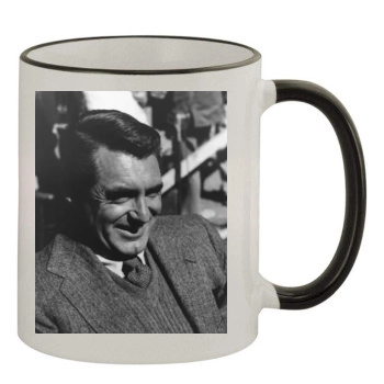 Cary Grant 11oz Colored Rim & Handle Mug