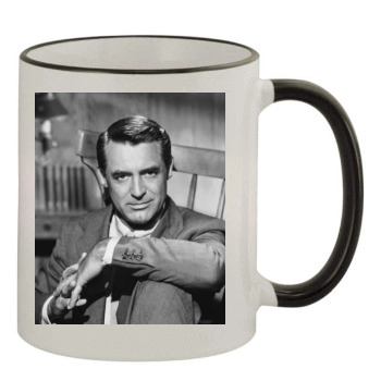 Cary Grant 11oz Colored Rim & Handle Mug