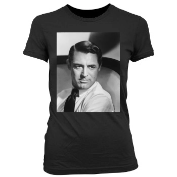 Cary Grant Women's Junior Cut Crewneck T-Shirt