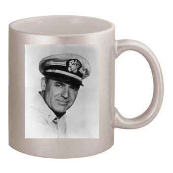 Cary Grant 11oz Metallic Silver Mug