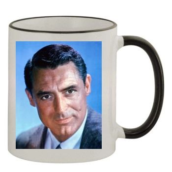 Cary Grant 11oz Colored Rim & Handle Mug