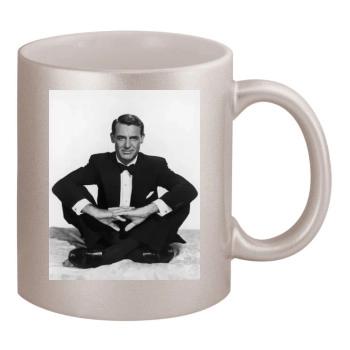 Cary Grant 11oz Metallic Silver Mug