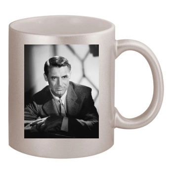 Cary Grant 11oz Metallic Silver Mug