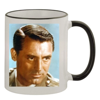 Cary Grant 11oz Colored Rim & Handle Mug