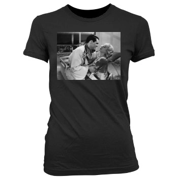 Cary Grant Women's Junior Cut Crewneck T-Shirt