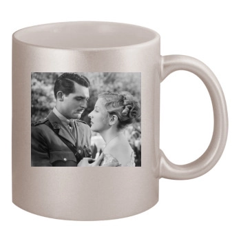 Cary Grant 11oz Metallic Silver Mug