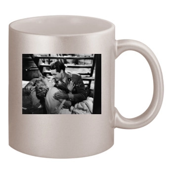 Cary Grant 11oz Metallic Silver Mug