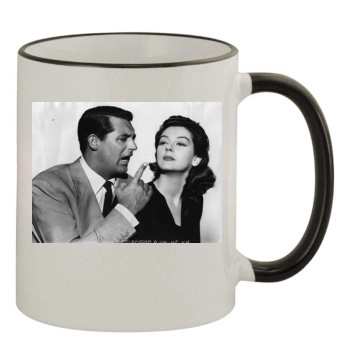 Cary Grant 11oz Colored Rim & Handle Mug