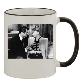 Cary Grant 11oz Colored Rim & Handle Mug