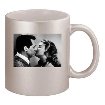 Cary Grant 11oz Metallic Silver Mug