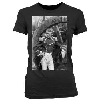 Cary Grant Women's Junior Cut Crewneck T-Shirt