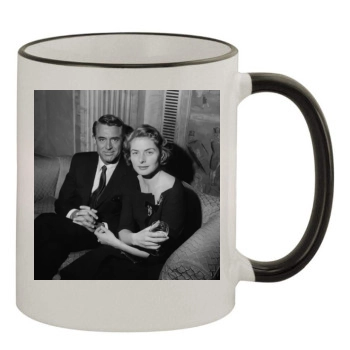 Cary Grant 11oz Colored Rim & Handle Mug