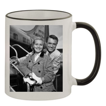Cary Grant 11oz Colored Rim & Handle Mug