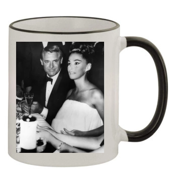 Cary Grant 11oz Colored Rim & Handle Mug