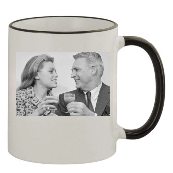 Cary Grant 11oz Colored Rim & Handle Mug