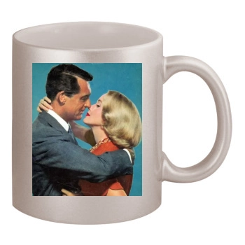 Cary Grant 11oz Metallic Silver Mug