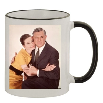 Cary Grant 11oz Colored Rim & Handle Mug