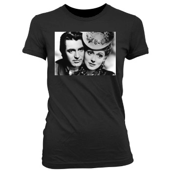 Cary Grant Women's Junior Cut Crewneck T-Shirt
