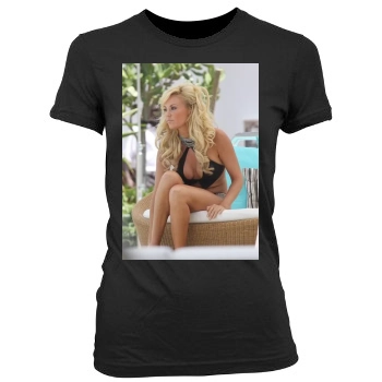 Bridget Marquardt Women's Junior Cut Crewneck T-Shirt