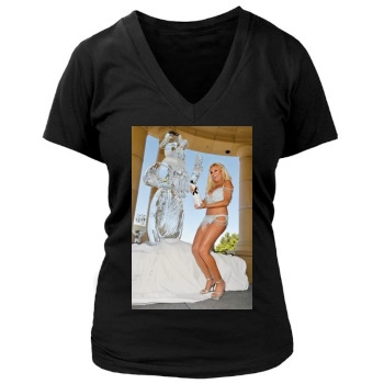 Bridget Marquardt Women's Deep V-Neck TShirt