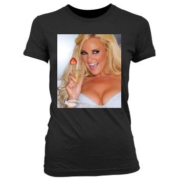 Bridget Marquardt Women's Junior Cut Crewneck T-Shirt