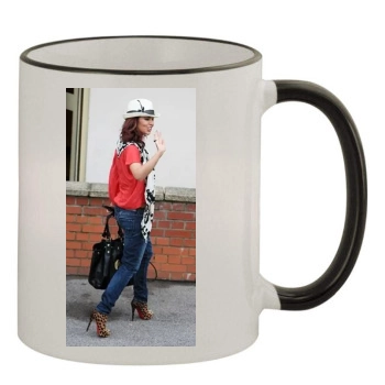 Cheryl Cole 11oz Colored Rim & Handle Mug