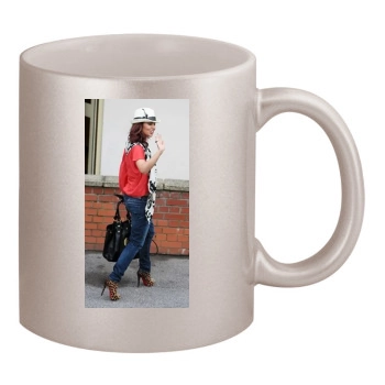 Cheryl Cole 11oz Metallic Silver Mug