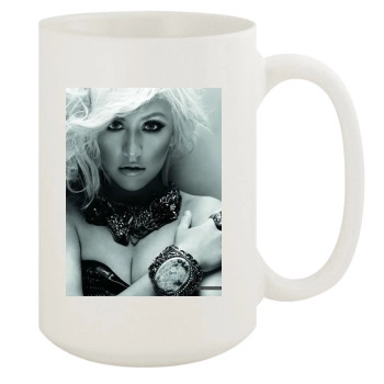 Christina Aguilera 15oz White Mug