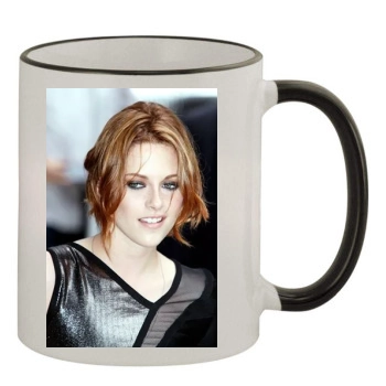 Emma Stone 11oz Colored Rim & Handle Mug