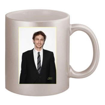 James Franco 11oz Metallic Silver Mug