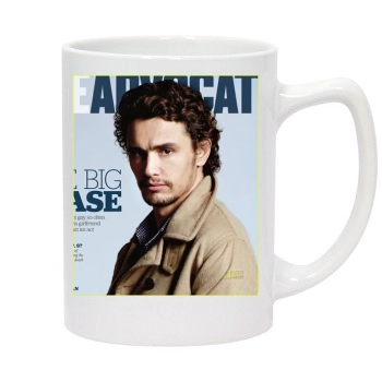 James Franco 14oz White Statesman Mug