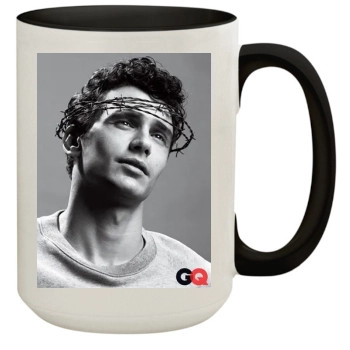 James Franco 15oz Colored Inner & Handle Mug